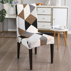 patterned chair cover