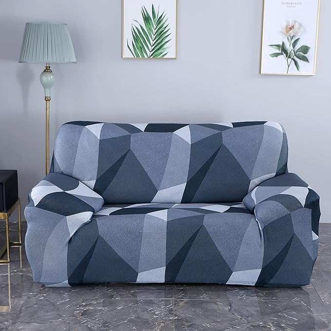 Grey colored sofa cover