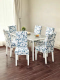 White colored Patterned Chair 3